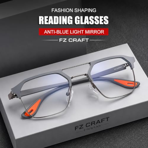 Image of Square Spectacles Clear Anti Blue Ray Blocking BlueCut Anti Glare Reduce zero Power Mobile computer Laptop Gaming protection For Men & Women (Free Size)