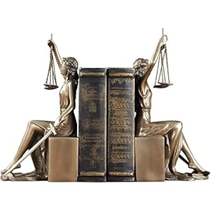 Woondecoratie Boekensteunen Bronzen Portret Mode Huis Inrichting Romeinse Godin Desktop Sculptuur Bibliotheek Studie Kantoor Gift Romeinse Vrouwe Justitia Standbeeld