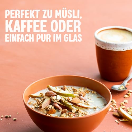 Alpro Sojadrink – Vegan und milchfrei – Von Natur aus laktosefrei und fettarm – Reich an pflanzlichen Proteinen, beinhaltet Calcium und Vitamine – 8 x 1 L – Haltbar