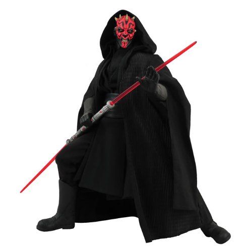 DIAMOND SELECT TOYS Star Wars Ultimate Quarter Scale Darth Maul Action Figure