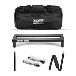 Accommodates 4-6 Guitar Pedals: Measuring 15 x 5.7 in/380 x 145mm, our guitar pedal board accommodates 4-6 guitar pedals on top while providing a dedicated power supply room below. Designed to meet the demands of music creation and performance, it we...