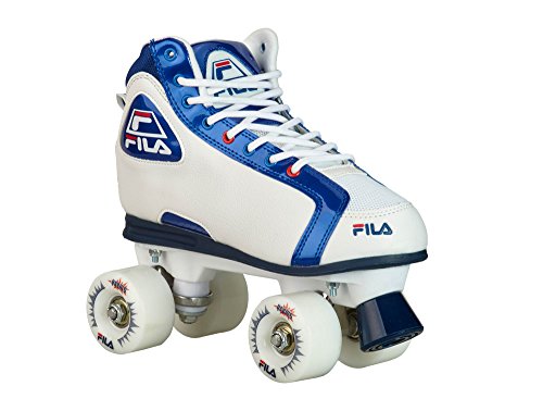 Fila Skates Quad Smash Patins, Masculino e Feminino, Branco, 38