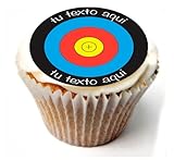 🧁 Perfecto para decorar magdalenas en una ocasión especial! Puedes elegir el tamaño que quieras. Sólo tienes que pegarlo en la parte superior de tu magdalena y estará listo para impresionar a todos tus amigos y familiares. NOTA: El papel de oblea es ligeramente transparente. No esperes calidad de papel fotográfico