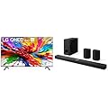 LG 75-Inch Class QNED evo AI QNED92A Series Mini LED 4K Smart TV (75QNED92AUA, 2025) S95AR 9.1.5 ch. Home Theater Soundbar with Wireless Subwoofer (2025 Model)