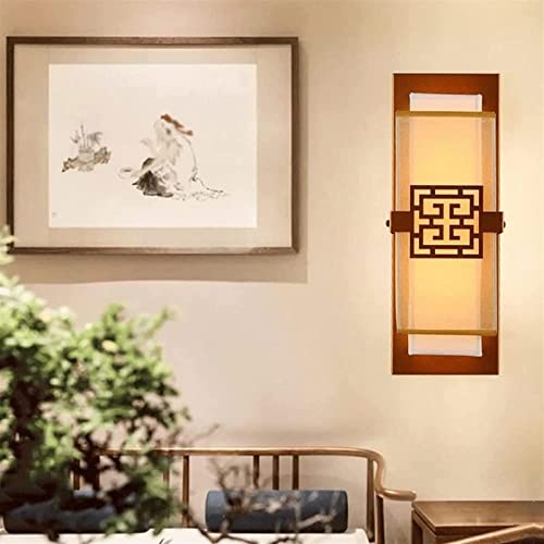 Lámpara de pared antigua rústica con aplique LED decorativo interior 5