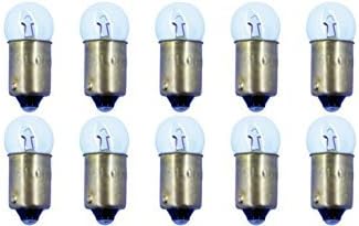 CEC Industries #51 Bulbs, 7.5 V, 1.65 W, BA9s Base, G-3.5 shape (Box of 10)