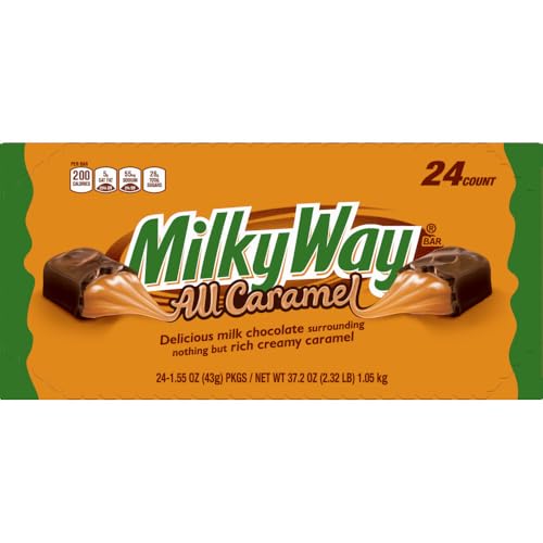 MILKY WAY All Caramel Milk Chocolate Bar Caramel Candy Full