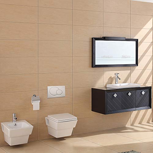 Crw Toilet Paper Holder With Cover Chrome Wall Mount Toilet Tissue Roll Dispenser For Bathroom Storage Waterproof Rustproof #TOP5
