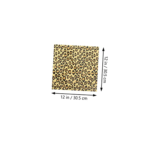 Film de transfert thermique PU léopard 8 pièces pour création mode DIY - 4