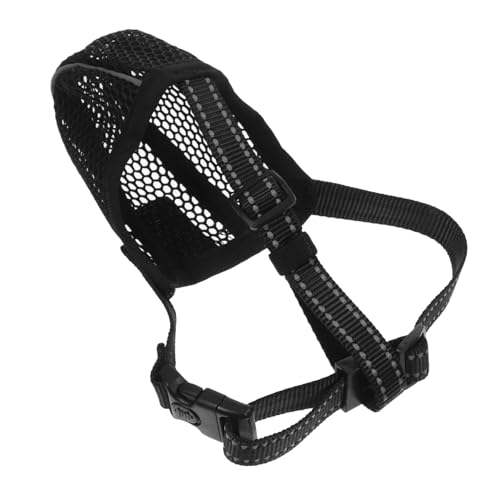HOLIDYOYO Dog Muzzle Soft Mesh for XL Comfortable Pet Mask Dog Bite Cover Easy to Clean