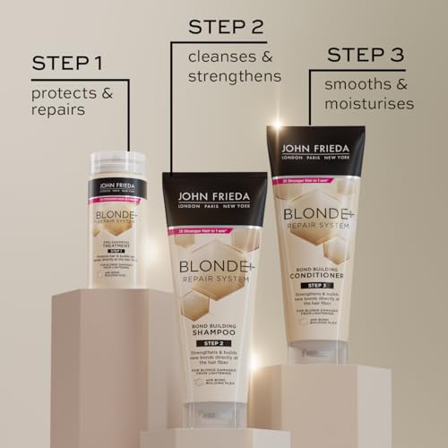 John Frieda Blonde+ Repair System Pre-Shampoo Treatment 100ml - Image 7