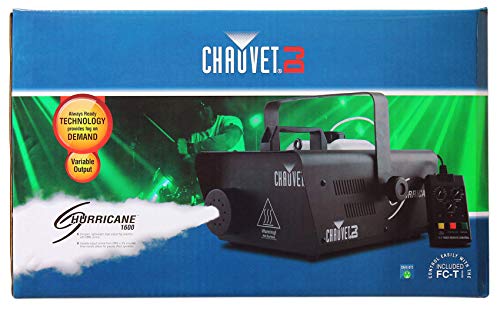 Paquete Audiosavings: Máquina de humo Chauvet DJ H1600 Hurricane 1600 compacta con control DMX y altavoz Bluetooth NYC Acoustics NPB3 de 30 W (2 artículos) miniatura 6