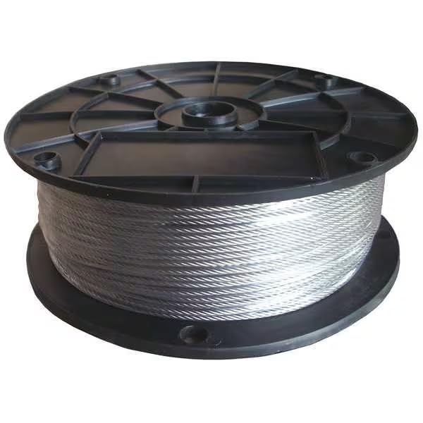 Cable, 1/16 in., 50 ft., 7 x 7, SS, Mfr: 33RG71-A