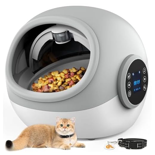 Lesotc RFID Automatic Cat Feeder for Pets