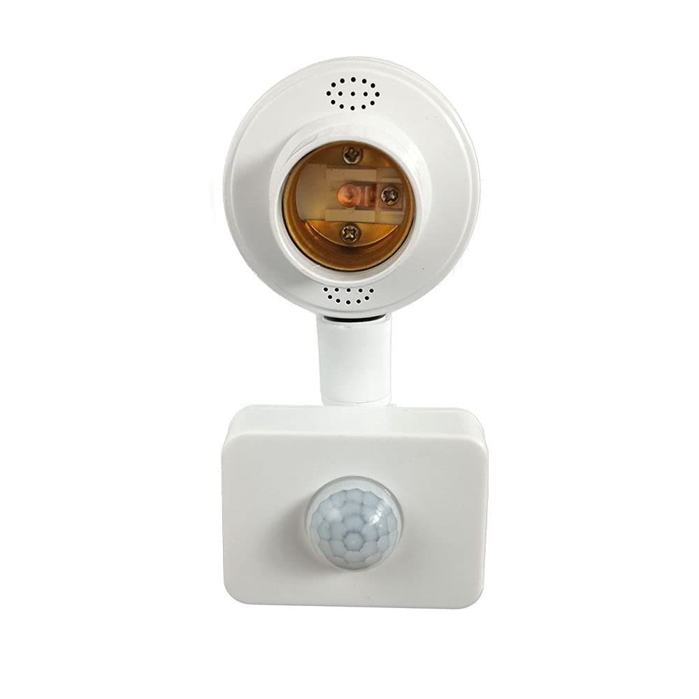 Buy Taigeguang Motion Sensor Light Socket,Adjustable Sensor Head, Auto
