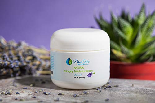 PrimeTime The BEST All-Natural Advanced Anti-Aging moisturizer Face Cream |Pure Hyaluronic Acid Rich with Avocado | Lavender Essential Oil | Vitamin E. Anti Aging Formula Reduces Wrinkles, Fine Lines