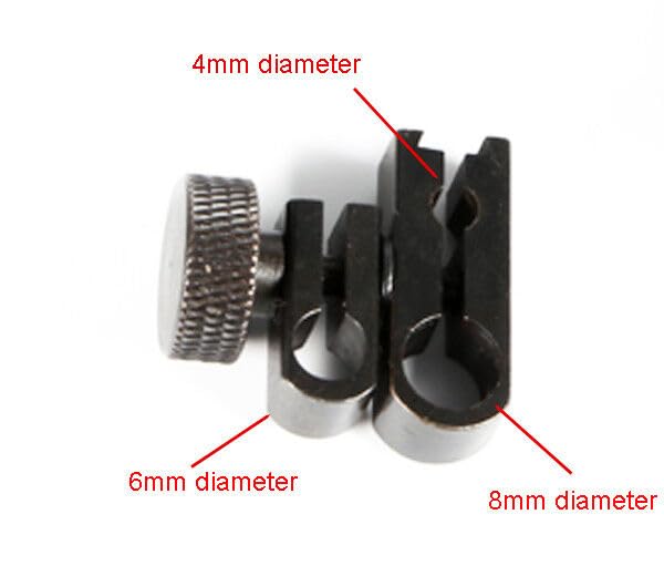 Sleeve Swivel Dovetail Clamp for Dial Test Indicator 8mm 6mm 4mm Dia Hole 900321