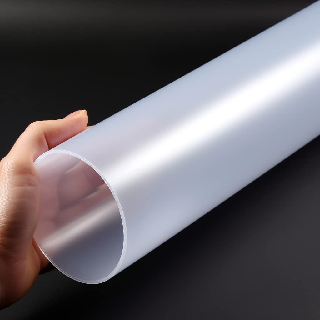 Polycarbonate Rigid Round Tube, Clear, 3