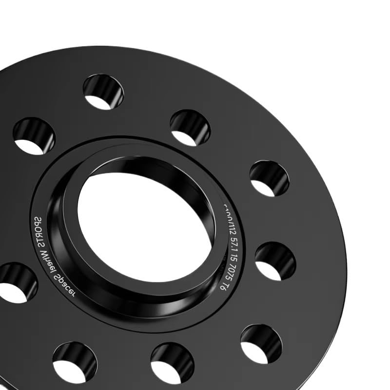 Crawler Widener Entretoises De Roue 5x112 66,6 Pour A4 Pour B8 (2 Pièces)(Adapter 20mm-BK)