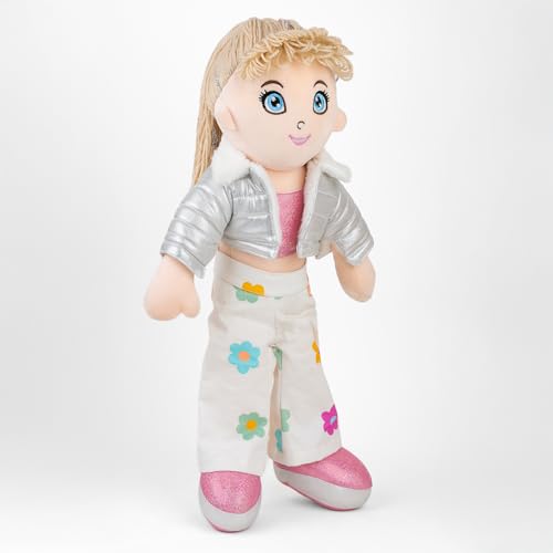Image of Mirada Party Doll Soft Plush Toy - 50cm | Cute & Elegant Stuffed Doll for Kids & Girls | Ultra Soft, Huggable & Durable Plush | Ideal Gift for Birthday /Christmas /Diwali