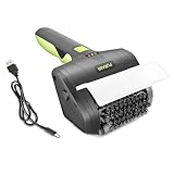 Cordless Rechargeable Grill Brush PURAMI Safe Grilling Rescue Gift No Shedding Bristles, 360° Rotating Cleaner Brush, Lithum 8V 700r/min Heavy Duty BBQ Accessories for Grill bot