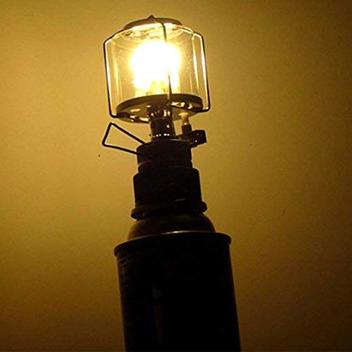 image for Docooler174; Mini Portable Camping Lantern Gas Light Tent Lamp Torch H