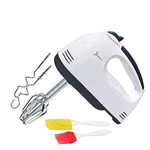 W..A.YⓇ Cake Mixer | 260 Watt Electric Beater With Spatula Oil Brush | Electric hand mixer egg beater machine for cake…