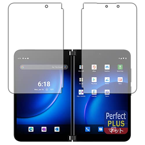 PDA�H�[ Surface Duo 2 PerfectShield Plus �ی� �t�B���� [2��ʃZ�b�g] ���˒ጸ �h�w�� ���{��