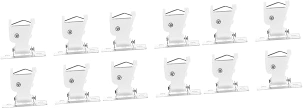 Garneck 12 Conjuntos De Bloqueio De Cortina De Bambu Sombra Romana Cabo De Bloqueio Mecanismo De Bloqueio De Janela Persianas Suporte De Sombra De Lâmpada Persianas De Janela Romana