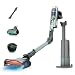 Shark Detect Speed Clean & Empty Pet Pro Akku-Staubsauger, Reverse Clean, bis zu 60 Minuten Laufzeit, inklusive selbstentleerender Ladestation und Tierhaaraufsatz, Salbeigrau IA3243EUT