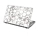 TaylorHe Skins - Cover skin protettiva per laptop da 15,6", con adesivo vinilico laminato effetto pelle con stampe colorate "Fiori e tralci dorati", per Samsung, Asus, Acer e Toshiba, 38 cm