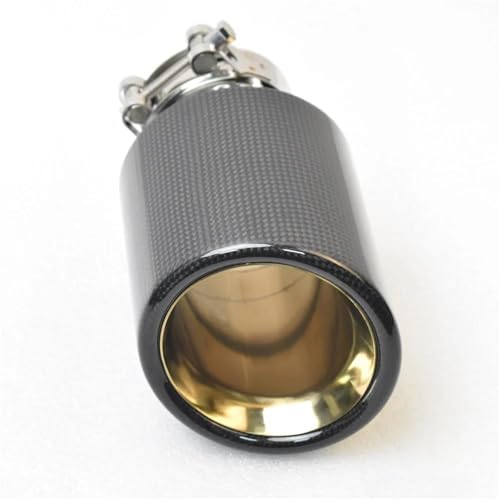 Tuyaux d'échappement voiture en carbone 73-101MM pour silencieux arrière E46 F15