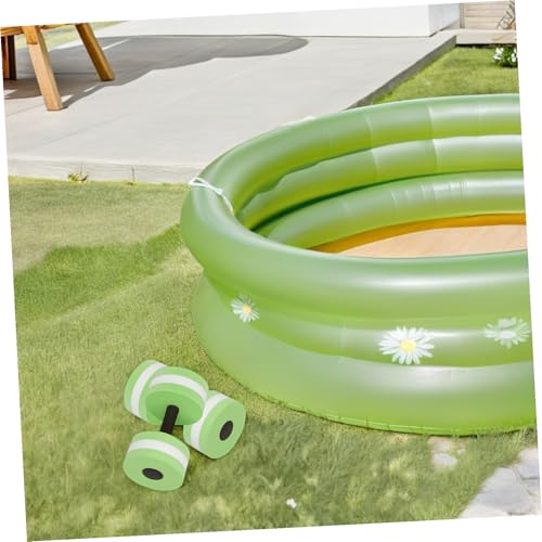 2 pesas verdes para agua de EVA para ejercicio acuático miniatura 4