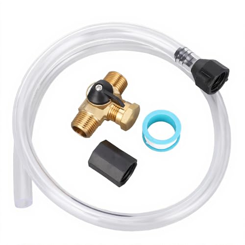 Image of RV Winterizing Kit with Pump Converter for RV Boat Antifreeze Plumbing System Winterization Kit for Filling Water Pipes Plumbing Systems