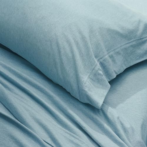 Drap toutes saisons bleu camée U.S. Polo Assn. pour lit douillet