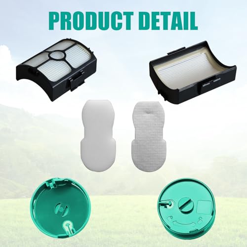 Image of HZ3002 Replacement Filters and Odor Neutralizer Cartridge for Shark HZ3002 HZ3000 Stratos Ultralight Corded Stick Vacuum Cleaner
