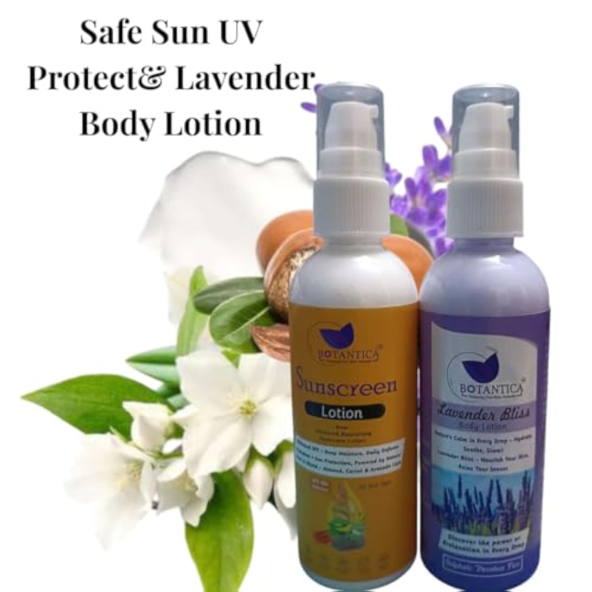 Lavender Body Lotion with Sunscreen SPF 50, 200ml