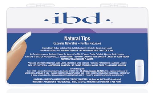 IBD Natural Nail Tips, 100 Count image 2