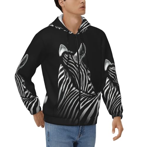Sweat à capuche zippé EdWal pour rompre la monotonie des looks homme