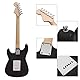 Btuty ST Electric Gitarrenplektrum, Lindenholz, mit Gig Bag
