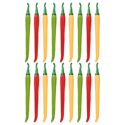 Set de 36 bolígrafos gel en forma de chile Abaodam
