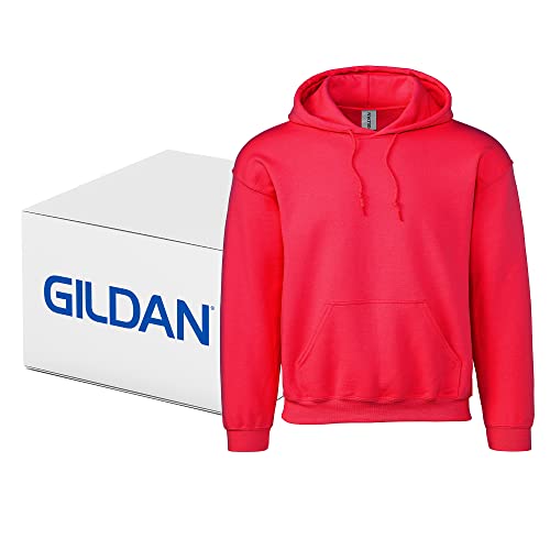 Image of Gildan Adult Fleece Hoodie Sweatshirt, Style G18500, Multipack