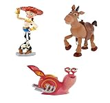 Udc - Lot De 3 Figurines Bullyland - Jessie , Pile-Poil Et Comansi.
