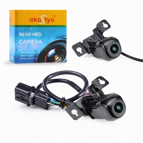 Image of No. 95760-2W640 Rear View Backup Reverse Parking Camera /Rear View Camera | Compatible with Hyundai Santa Fe Sport 2017 2018 & Hyundai Santa Fe 2017 2018 Replaces 95760-2W641 A52-74-0019