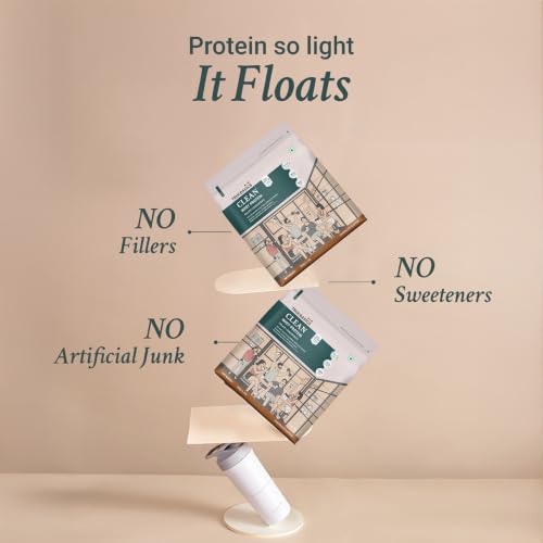 Image of TrueBasics Clean Whey Protein Powder Blend, Chocolate, 500g