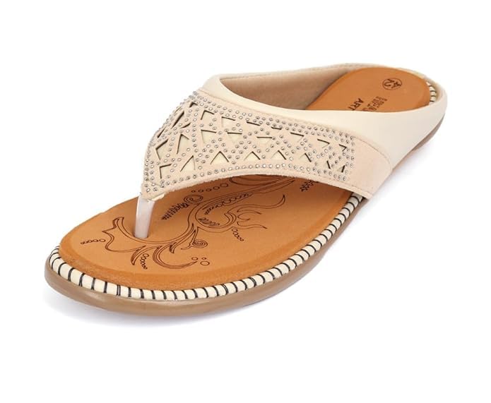 Image of HEALTH FIT Extra Super Soft Ortho Care Diabetic & Orthopedic Slippers /Doctor Chappal & Footwear with Memory Foam