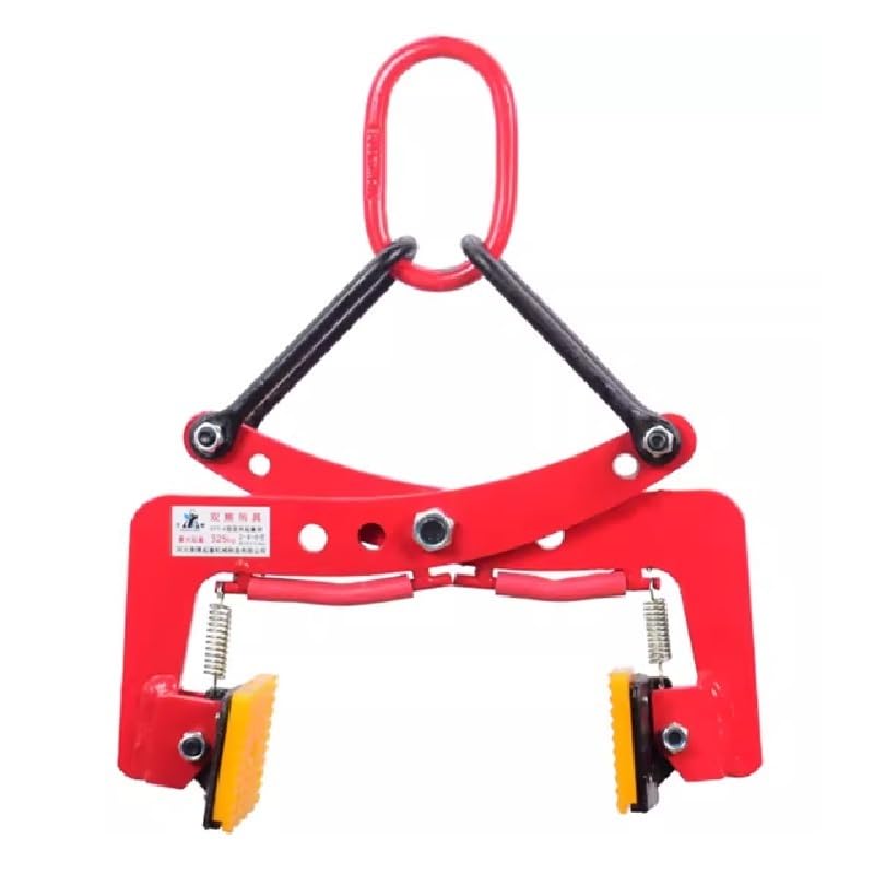 Generisch 325 kg/716 lb Hochleistungs-Granit-Hebezange mit verstellbaren Backen, Steinhandhabungszange zum Anheben und Transportieren von Betonblöcken, Granitplatten und Steinplatten (Größe: 10 Zoll)