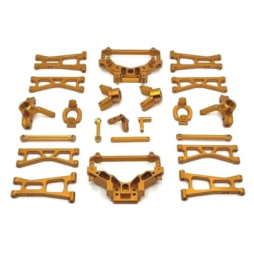 Tour choc métal RC avec bras oscillant pour optimiser la direction 1/14