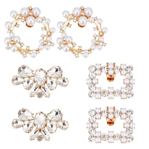 Rhinestone Shoe Clips