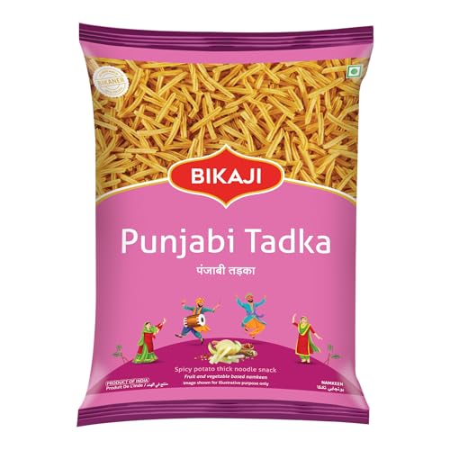 Bikaji Soan papdi manbhavan 500g & falhari mix 200g & punjabi tadka 200g | Indian Sweet & Savory Snack Combo | 900g (31.74oz) Gift Pack